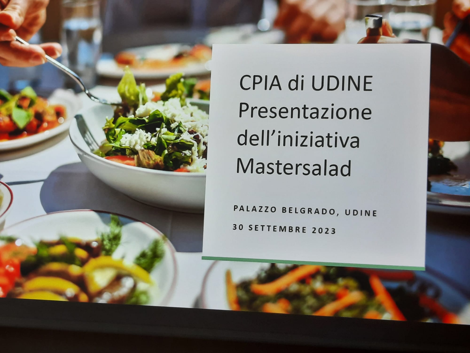 7 - CPIA di Udine - Presentazione dell'iniziativa Mastersalad