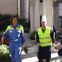 Il pranzo offerto da protezione civile e associazione ALPI