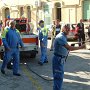 Dimostrazione dei mezzi antincendio