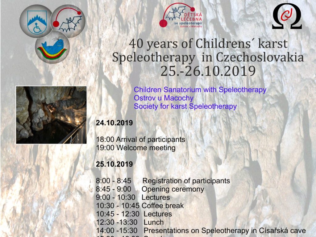 Congresso di speleoterapia a Brno