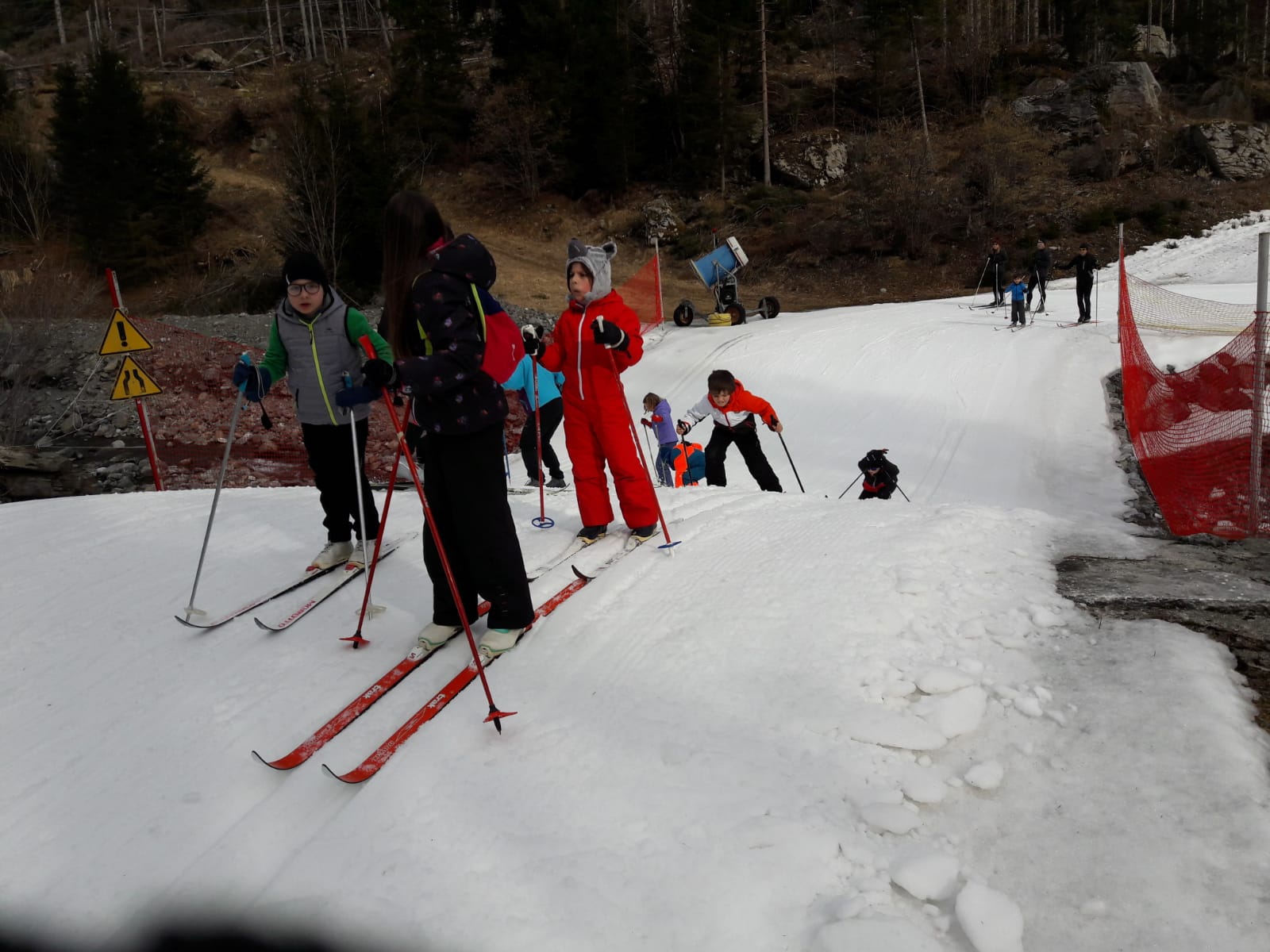 Salita impegnativa ai Laghetti di Timau