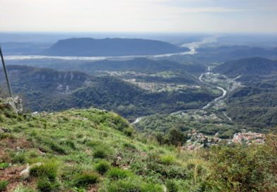 La confluenza dell'Arzino nel Tagliamento