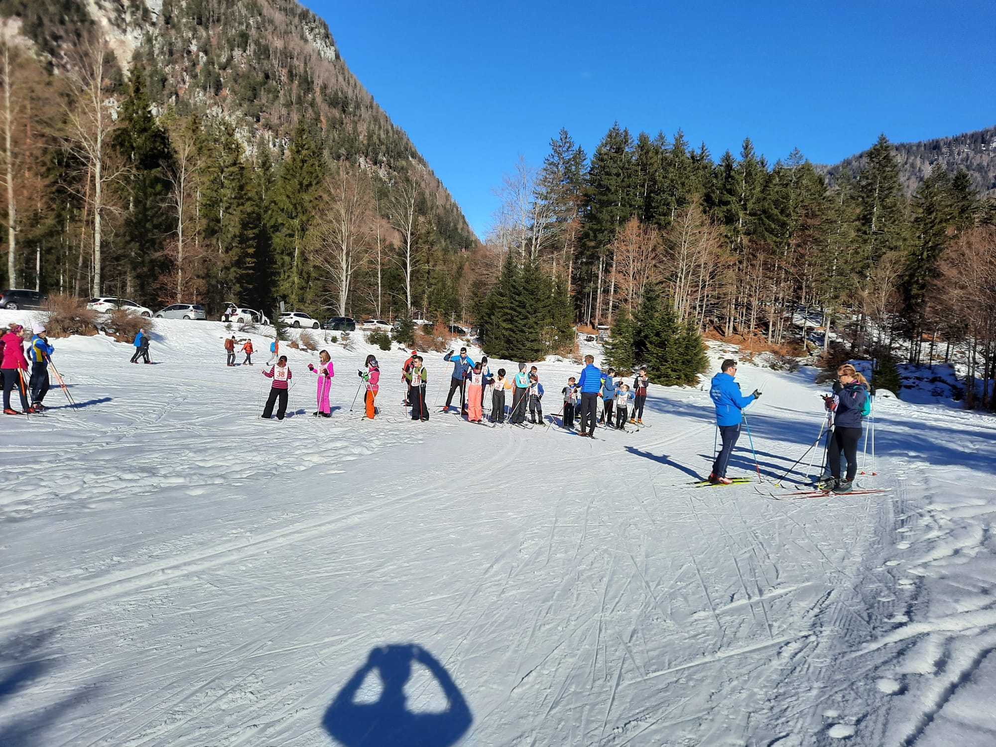 01 - Garetta finale la partenza del gruppo dei piccoli Tutti primi