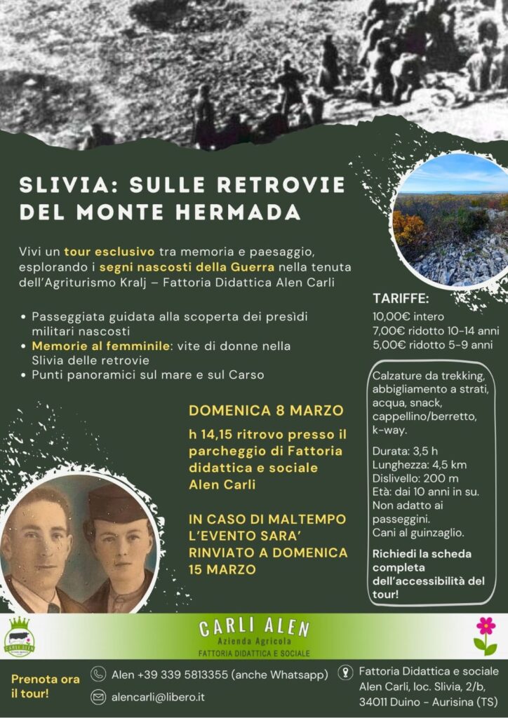 La locandina dell'escursione