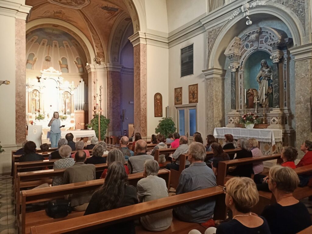 L'illustrazione nella chiesa di Beivars